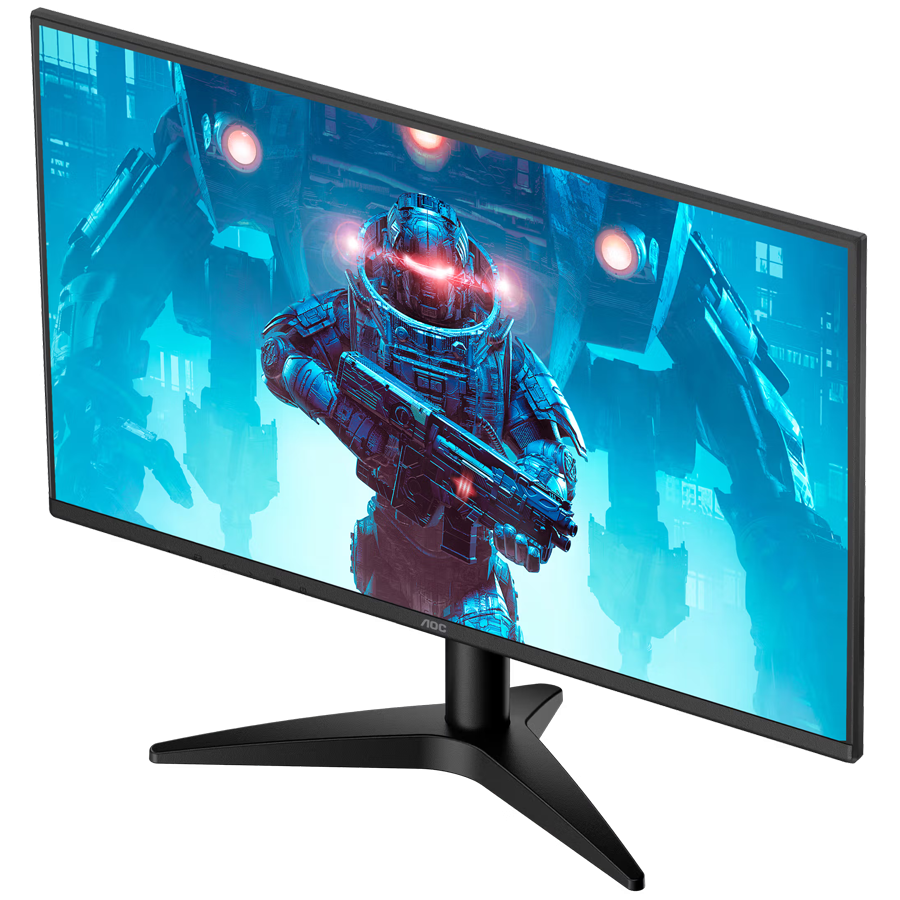 AOC Monitor LED 24B36X Gaming IPS 1920x1080 144Hz HDR10 0.5ms Adaptive Sync HDMI DP Audio Out Tilt 3y