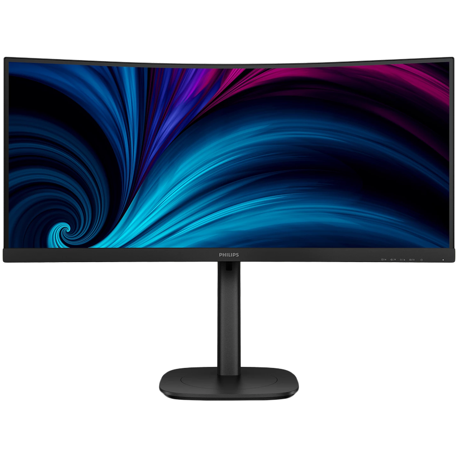 PHILIPS Monitor LED 34B2U3600C 34" 3440 x 1440 VA Curved Business monitor WQHD with USB-C 4ms Docking RJ45 USB-C 90W Speakers ERGo Glavna slika proizvoda