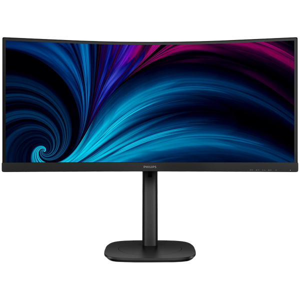 PHILIPS Monitor LED 34B2U3600C 34" 3440 x 1440 VA Curved Business monitor WQHD with USB-C 4ms Docking RJ45 USB-C 90W Speakers ERGo