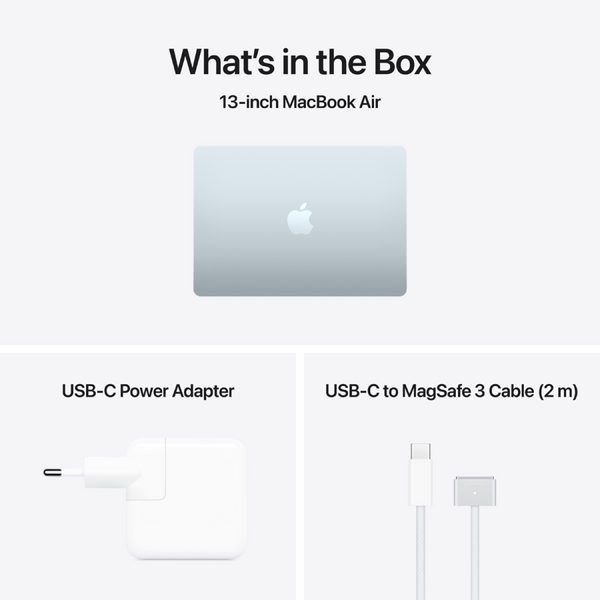 MacBook Air 13-inch, Sky Blue