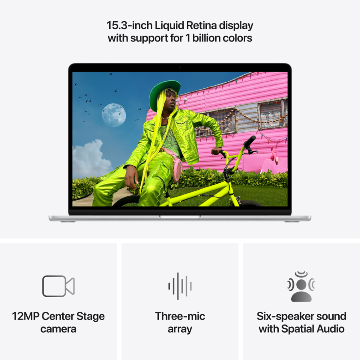 MacBook Air 15-inch, Silver