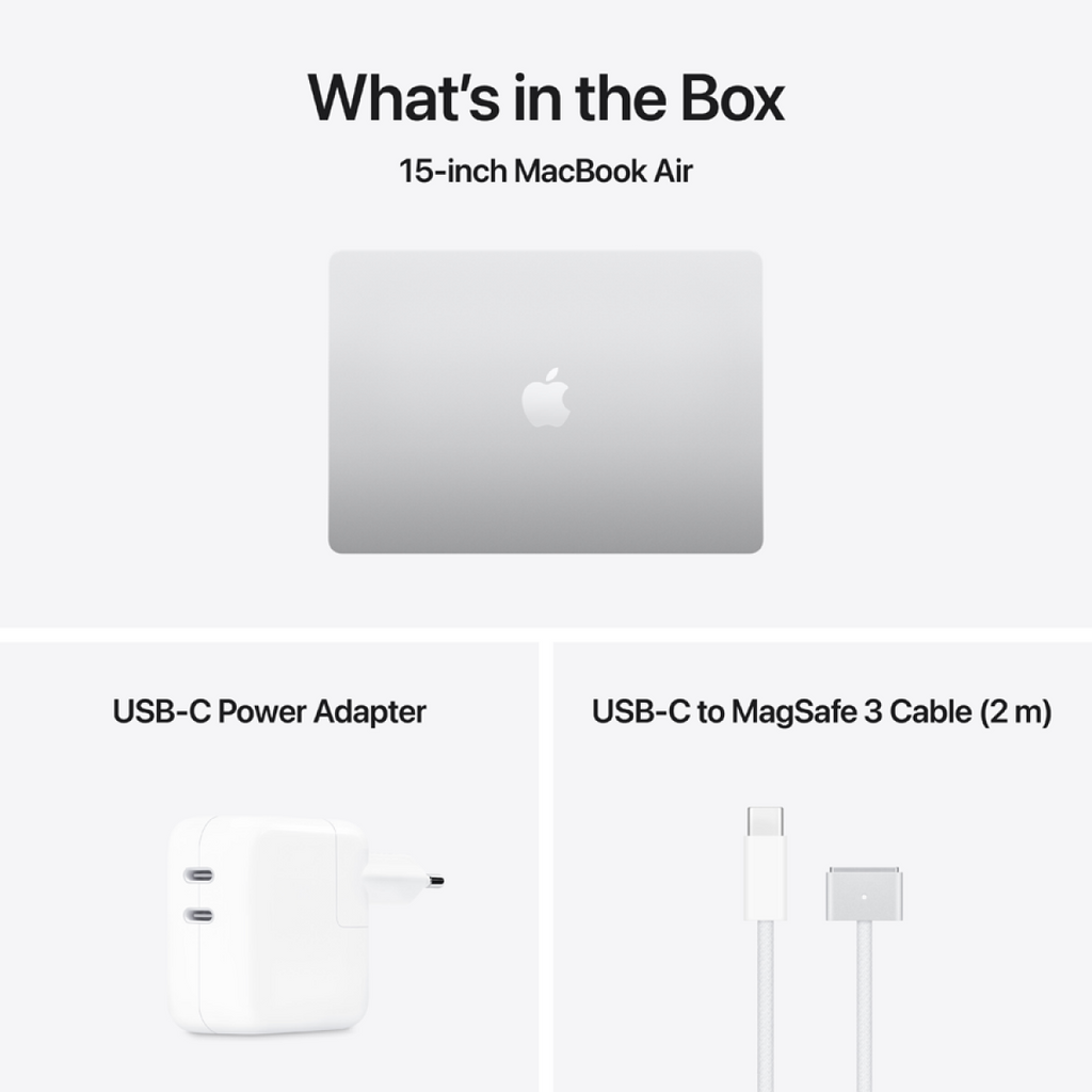 MacBook Air 15-inch, Silver