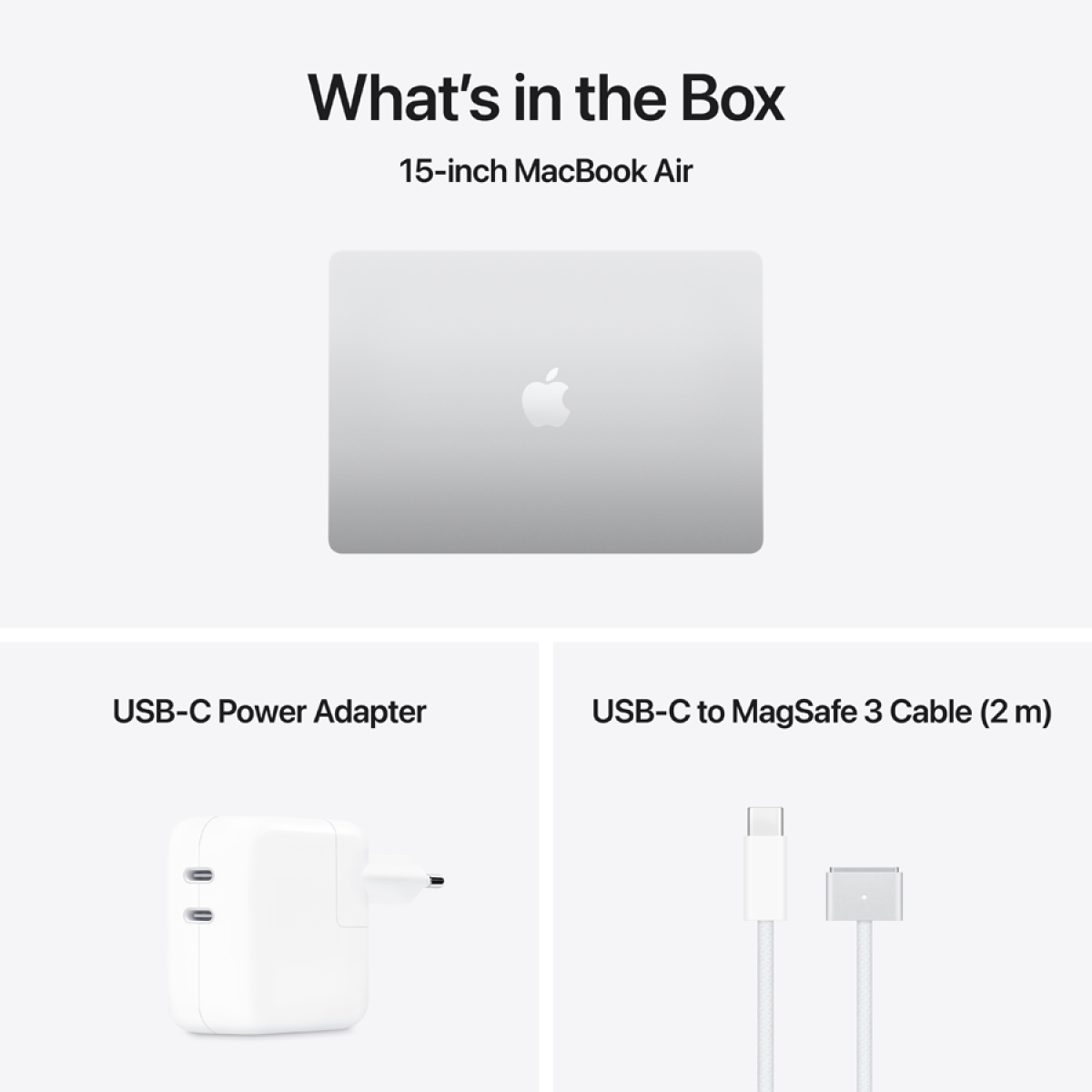 MacBook Air 15-inch, Silver