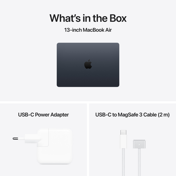 Apple MacBook Air 13.6: MIDNIGHT/M5 10C CPU/8C GPU/16GB/512GB-CRO