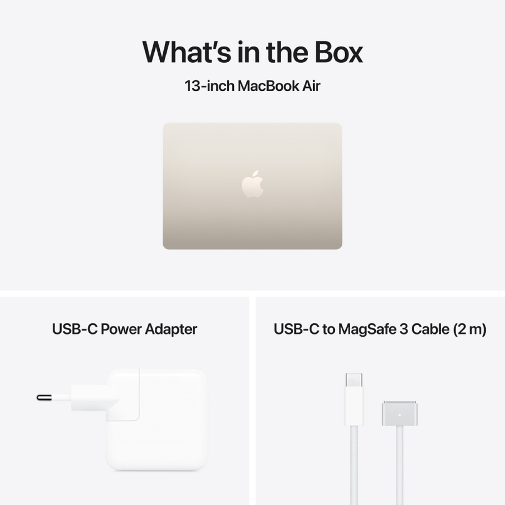 MacBook Air 13-inch, Starlight