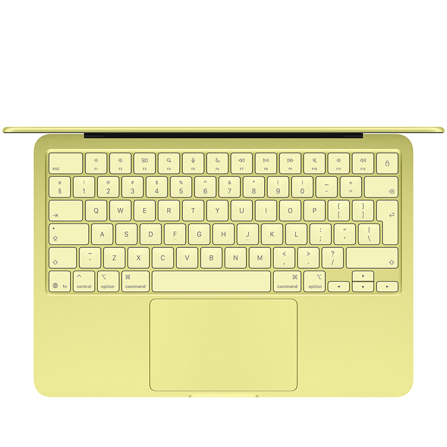 MacBook Neo 13-inch, Citrus, Model A3404, A18 PRO CHIP, 6C CPU, 5C GPU, 8GB unified memory, 20W ADAPTER, 256GB SSD storage, KEYBOARD-INT
