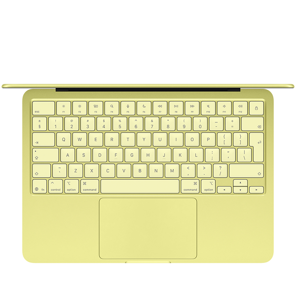 MacBook Neo 13-inch, Citrus, Model A3404, A18 PRO CHIP, 6C CPU, 5C GPU, 8GB unified memory, 20W ADAPTER, 256GB SSD storage, KEYBOARD-INT