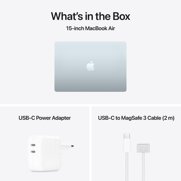 MacBook Air 15-inch, Sky Blue