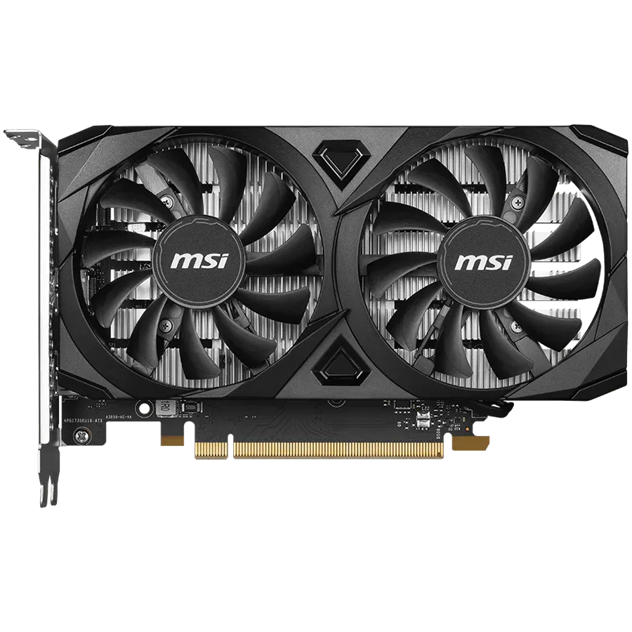 MSI GeForce RTX 3050 Ventus 2X E 6G OC Gaming Graphics Card 6GB GDDR6