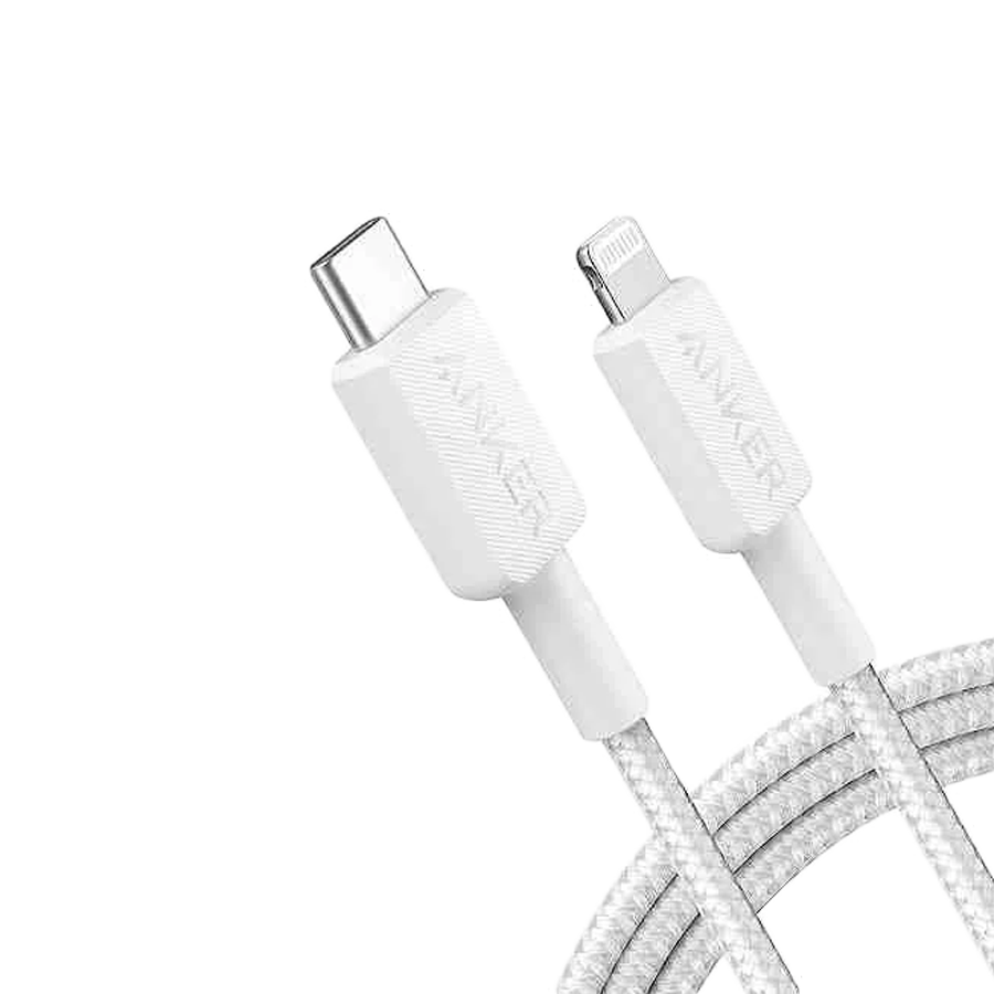 Anker 322 USB-C to Lightning Cable (3ft Braided) White Glavna slika proizvoda