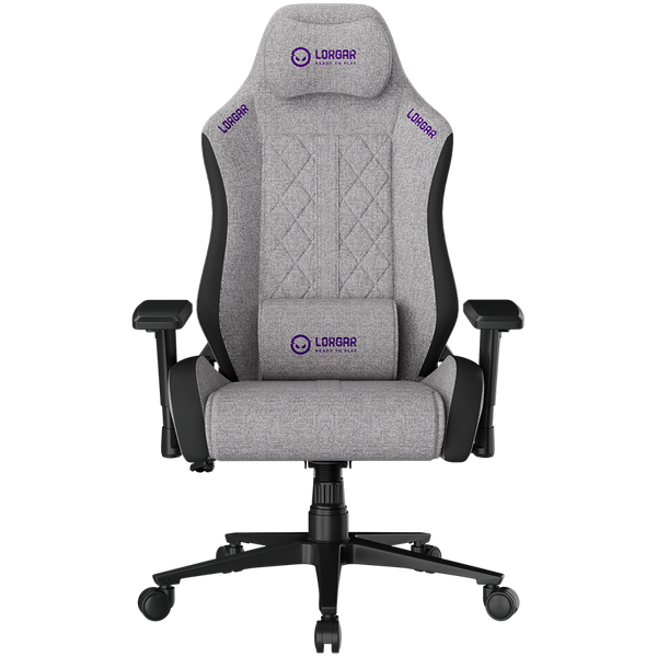 LORGAR CHA41, Ergonomic Gaming Chair Advanced, premium anti-stain fabric, Grey