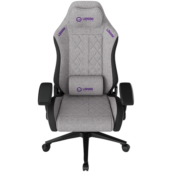 LORGAR CHA41, Ergonomic Gaming Chair Advanced, premium anti-stain fabric, Grey