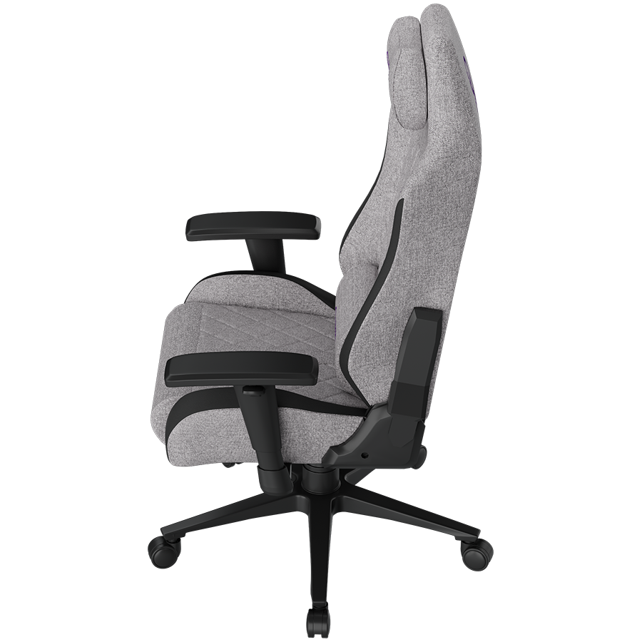 LORGAR CHA41, Ergonomic Gaming Chair Advanced, premium anti-stain fabric, Grey