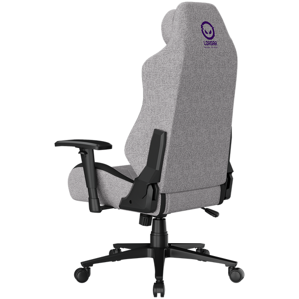 LORGAR CHA41, Ergonomic Gaming Chair Advanced, premium anti-stain fabric, Grey