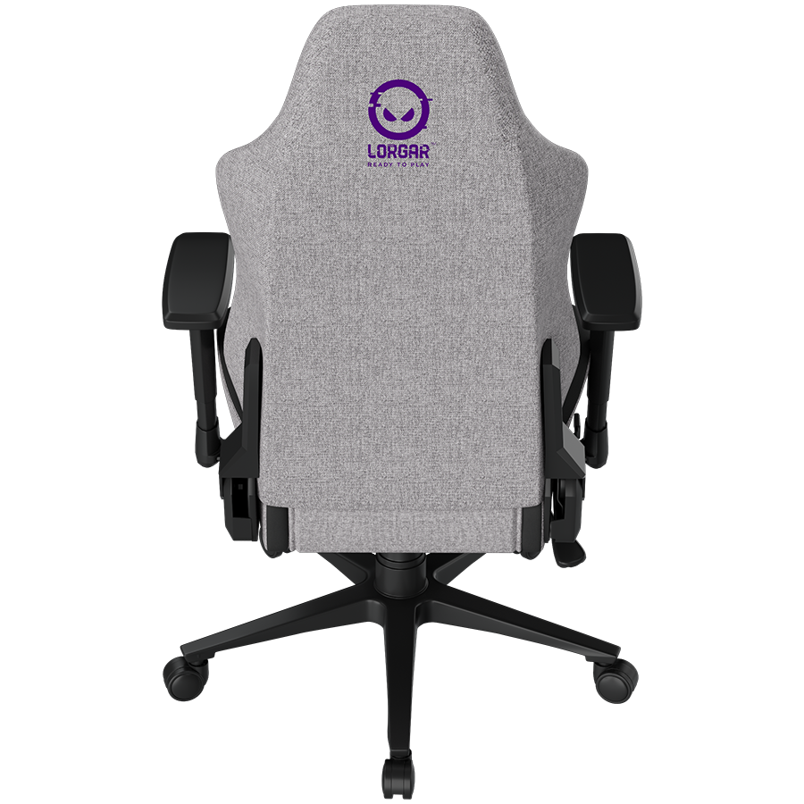 LORGAR CHA41, Ergonomic Gaming Chair Advanced, premium anti-stain fabric, Grey