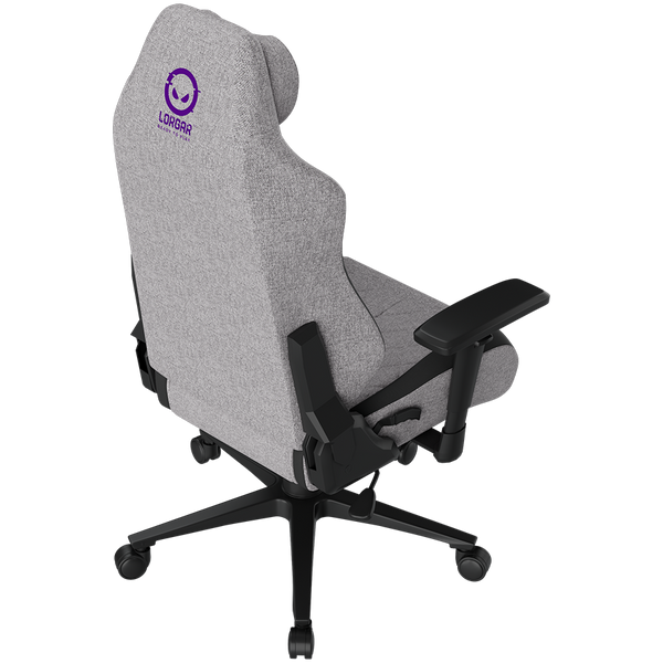 LORGAR CHA41, Ergonomic Gaming Chair Advanced, premium anti-stain fabric, Grey