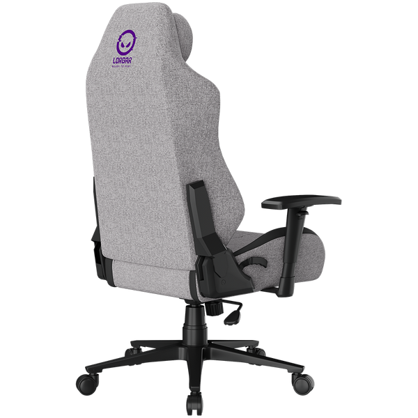 LORGAR CHA41, Ergonomic Gaming Chair Advanced, premium anti-stain fabric, Grey