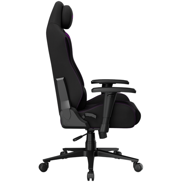 LORGAR CHA41, Ergonomic Gaming Chair Advanced, premium anti-stain fabric, Black/purple