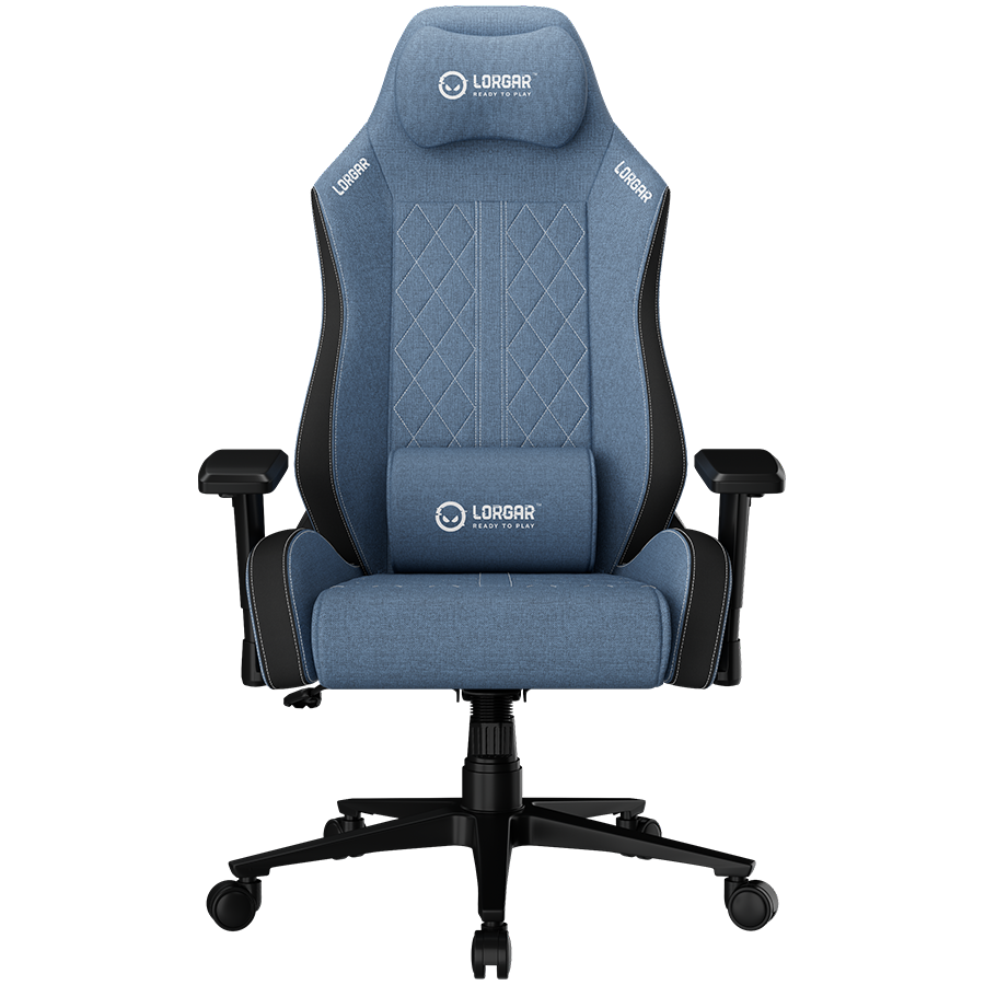LORGAR CHA41, Ergonomic Gaming Chair Advanced, premium anti-stain fabric, Blue Glavna slika proizvoda