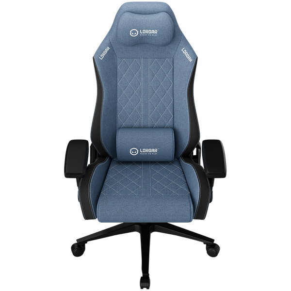 LORGAR CHA41, Ergonomic Gaming Chair Advanced, premium anti-stain fabric, Blue