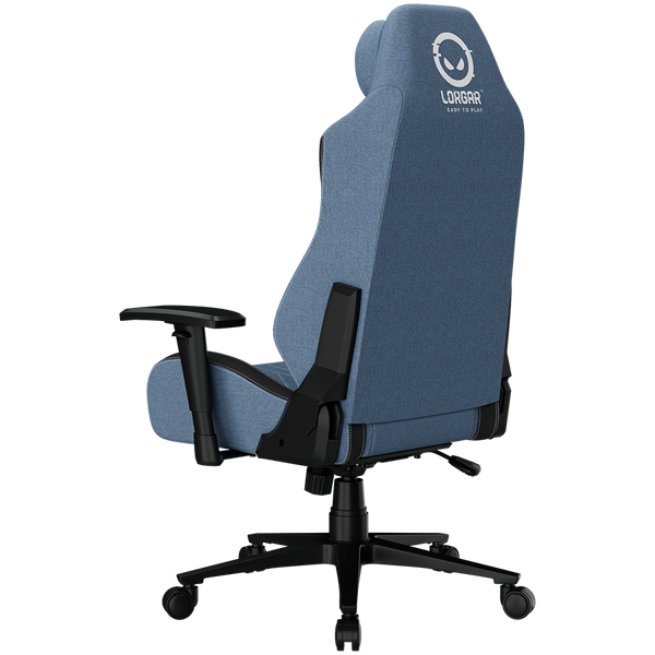 LORGAR CHA41, Ergonomic Gaming Chair Advanced, premium anti-stain fabric, Blue