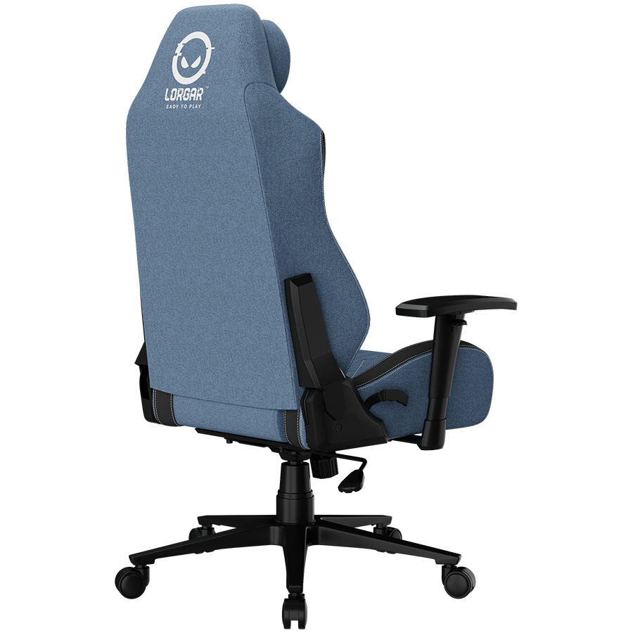 LORGAR CHA41, Ergonomic Gaming Chair Advanced, premium anti-stain fabric, Blue