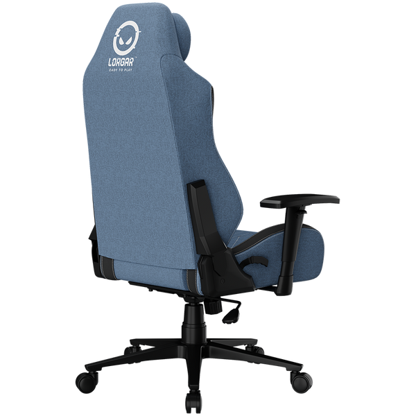 LORGAR CHA41, Ergonomic Gaming Chair Advanced, premium anti-stain fabric, Blue