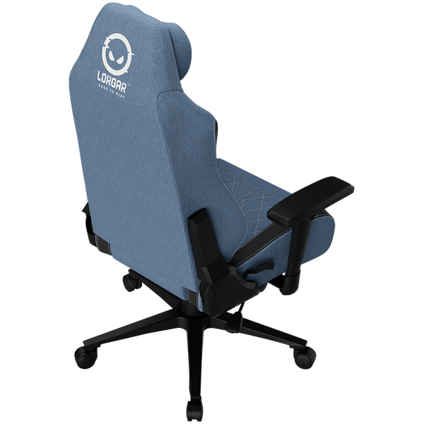 LORGAR CHA41, Ergonomic Gaming Chair Advanced, premium anti-stain fabric, Blue