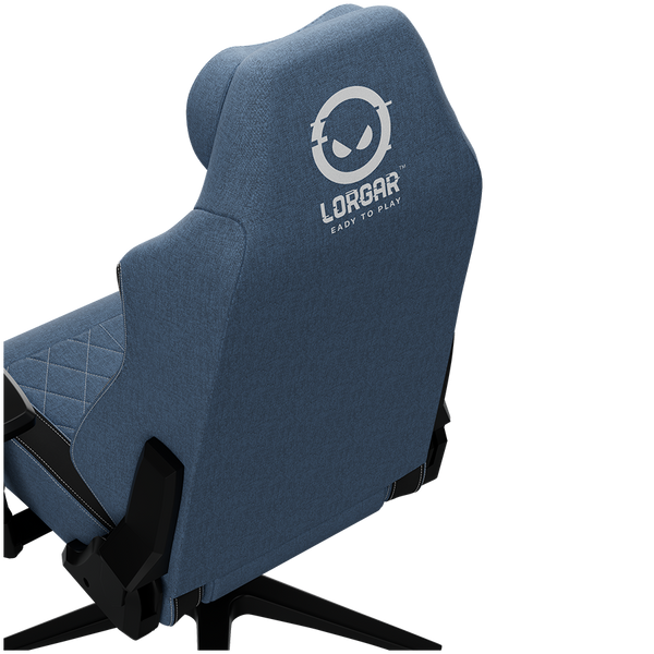 LORGAR CHA41, Ergonomic Gaming Chair Advanced, premium anti-stain fabric, Blue