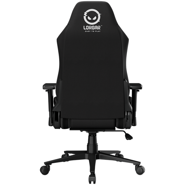 LORGAR CHA41, Ergonomic Gaming Chair Advanced, premium anti-stain fabric, Black/white