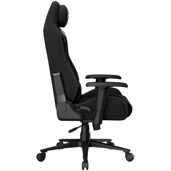 LORGAR CHA41, Ergonomic Gaming Chair Advanced, premium anti-stain fabric, Black/white