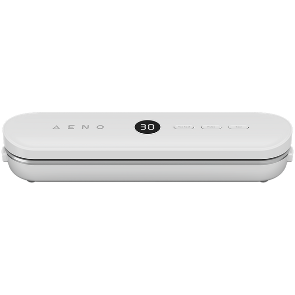 Vacuum Sealer, white, LED display, 80W