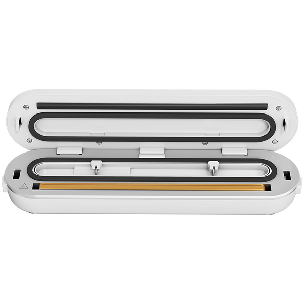 Vacuum Sealer, white, LED display, 80W