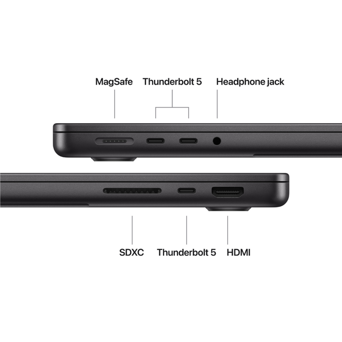 MacBook Pro 14-inch, Space Black, Model A3427