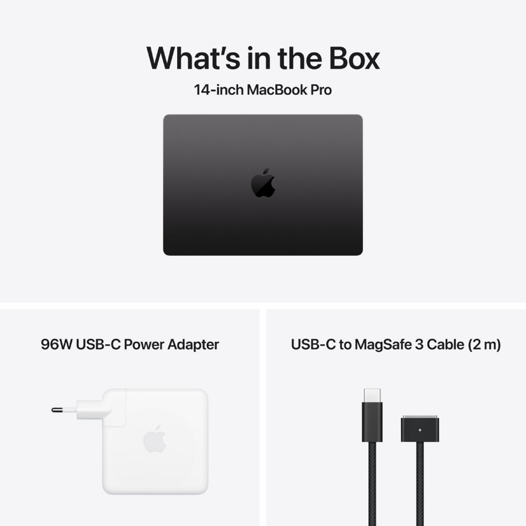 MacBook Pro 14-inch, Space Black, Model A3427