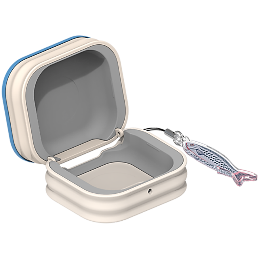 Samsung Galaxy Buds4 / Buds4 Pro Food Can Case Blue