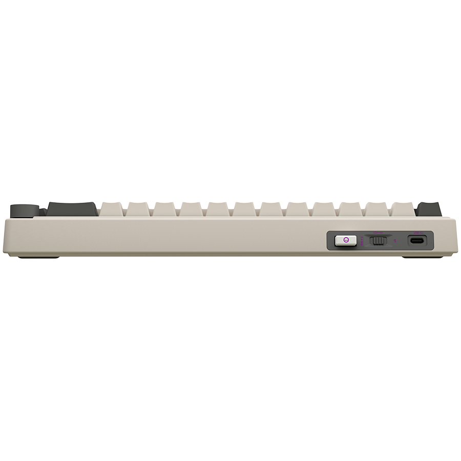 LORGAR KBP70MW, Wireless 65% Mechanical Gaming Keyboard Pro, Beige