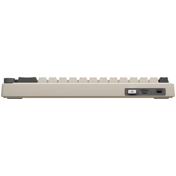 LORGAR KBP70MW, Wireless 65% Mechanical Gaming Keyboard Pro, Beige