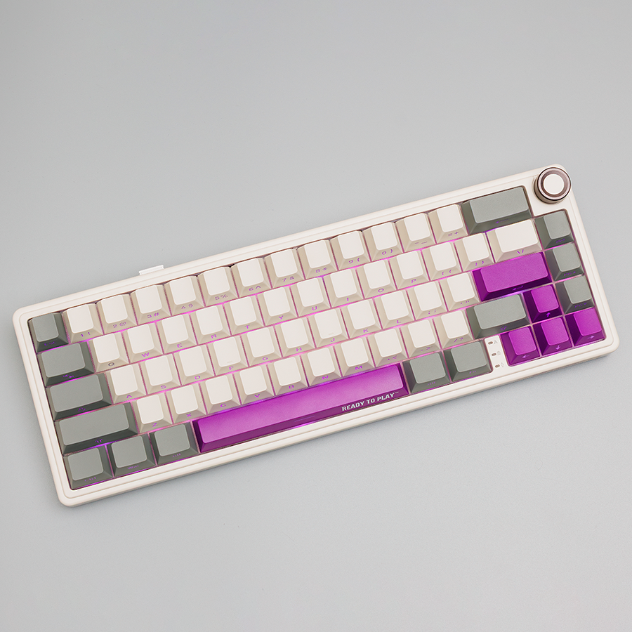 LORGAR KBP70MW, Wireless 65% Mechanical Gaming Keyboard Pro, Beige