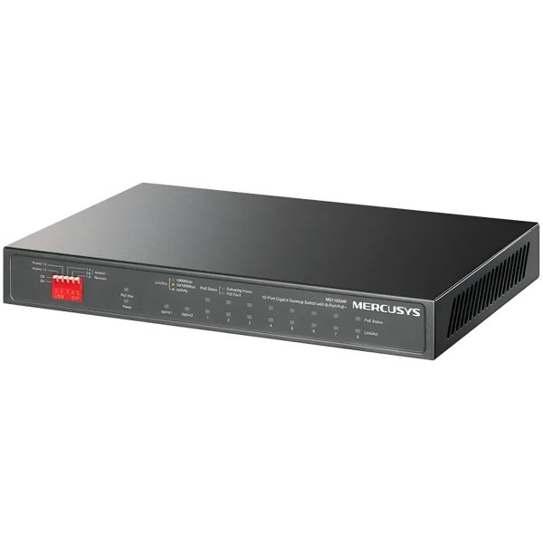 Mercusys MS112GMP 12-Port Gigabit Desktop Switch with 8-Port PoE+
