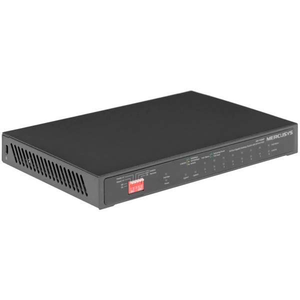 Mercusys MS112GMP 12-Port Gigabit Desktop Switch with 8-Port PoE+