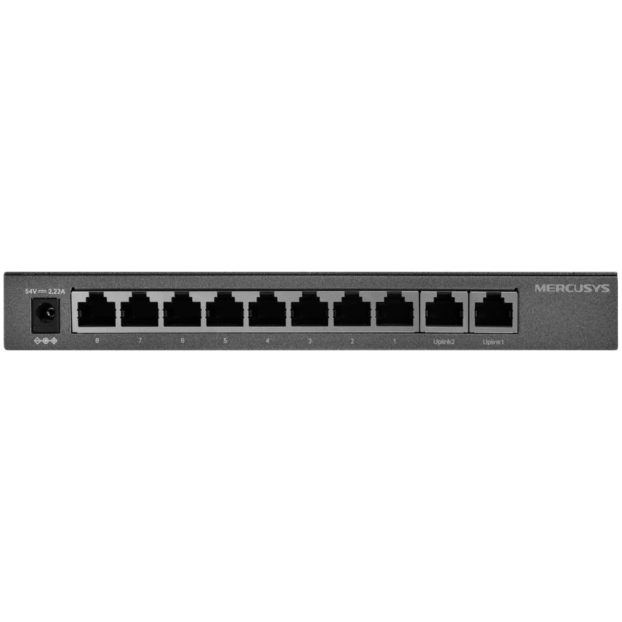 Mercusys MS112GMP 12-Port Gigabit Desktop Switch with 8-Port PoE+