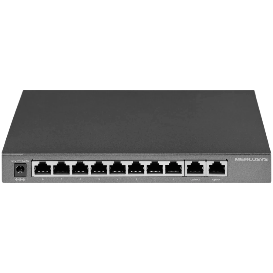 Mercusys MS112GMP 12-Port Gigabit Desktop Switch with 8-Port PoE+