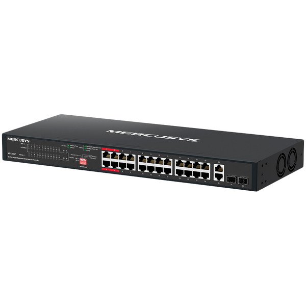 Mercusys MS128GP 28-Port Gigabit Rackmount Switch with 24-Port PoE+
